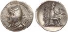 Parthian Kingdom. Phriapatios. Silver Drachm (3.89 g), 185-170 BC Superb EF