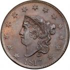 1817 N-2 R3 PCGS graded MS65 Brown