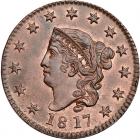 1817 N-9 R2 PCGS graded MS64 Red & Brown
