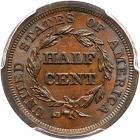 1854 C-1 R1+ PCGS graded MS65 Brown - 2