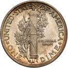 1917 Mercury 10C PCGS MS65 FB - 2