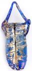 Roman-Judaea, Royal Blue "V" Handled Double Balsamarium