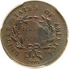 1795 C-5a R3 No Pole, Thin Planchet PCGS graded AU Details, Cleaned - 2