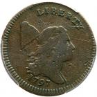 1797 C-3b R4 Low Head, Lettered Edge PCGS Fine Details, Scratched