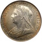 Great Britain. Crown, 1899 PCGS AU55