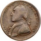 (1795) Washington North Wales Halfpenny Breen-1295, W-11150 PCGS graded XF40