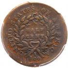1793 C-2 R3 Liberty Cap PCGS graded VG10 - 2