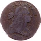 1796 S-107 R5 Draped Bust PCGS Fine Details, Environmental Damage