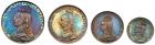 Great Britain. Maundy Set, 1891 Choice Unc