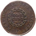 1793 S-3 R3- Chain AMERICA PCGS graded F15 - 2