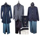 Seven Piece Collection of Three Civil War Costumes Including Gene Hackman's Screen Used Costume from GERONIMO