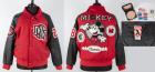 Michael Jackson's Personally Owned Mickey Mouse "Classic" #28 Varsity Jacket W/ Bubble Gum, Tic-Tacs and Compact Powder Makeup S