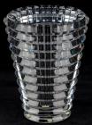 Baccarat Lead Crystal, "Eye Vase" Clear Large Size, Mint