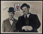 Laurel & Hardy: Stan Laurel and Oliver Hardy Signed Inscribed and Signed 11 x 14" Double Weight Satin Finish Portrait