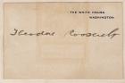 Roosevelt, Theodore -- Book With Signed White House Card and Tipped-In AQS by Julia Ward Howe - 2