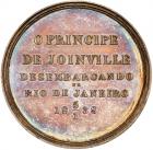 France, Fran&Atilde;&sect;ois d'Orl&Atilde;&copy;ans, Prince of Joinville's Disembarkment at Rio de Janeiro - 2